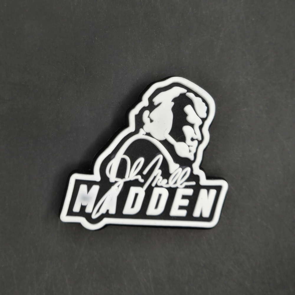 (5/$15) John Madden Croc Charm